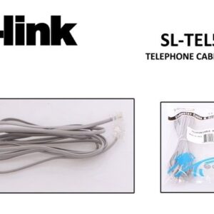 S-link SL-TEL5 5m Telefon Kablosu