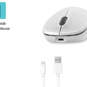 Everest SM-RC7 Usb Şarj Edilebilir Kablosuz Renkli Mouse